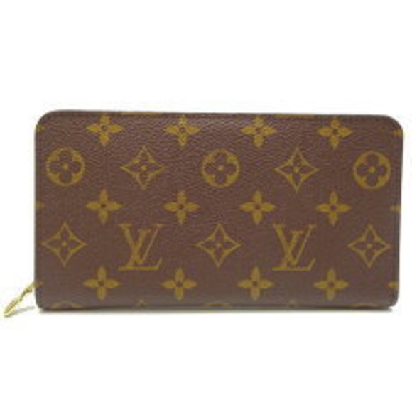 Louis Vuitton Porte Wallet Monogram Monne Zip Long Brown - Picture 1 of 8